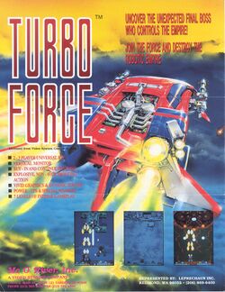Box artwork for Turbo Force.