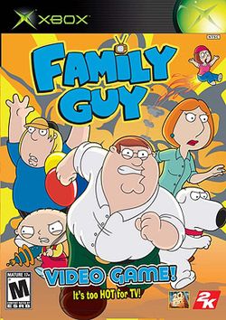 Box artwork for Family Guy Video Game!.
