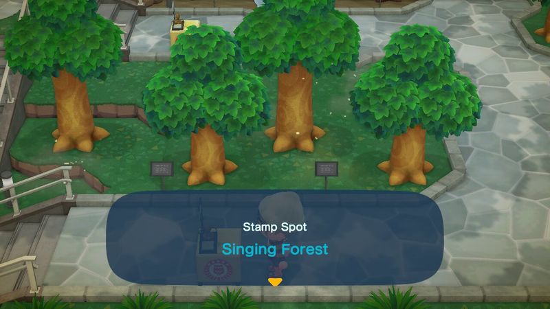 File:ACNH Stamp Rally Singing Forest.jpg