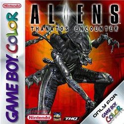 Box artwork for Aliens: Thanatos Encounter.