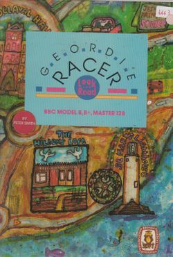 Box artwork for Geordie Racer.