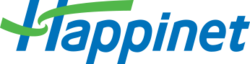 Happinet's company logo.