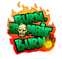 Box artwork for Burn Zombie Burn!.