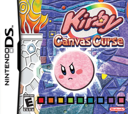 Box artwork for Kirby: Canvas Curse.