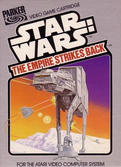 Box artwork for Star Wars: The Empire Strikes Back.