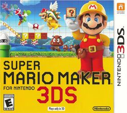Box artwork for Super Mario Maker for Nintendo 3DS.
