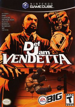 Box artwork for Def Jam: Vendetta.