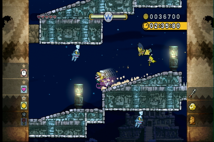 Wario Land: Shake It!/Run-Down Pyramid — StrategyWiki | Strategy guide ...