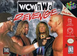 Box artwork for WCW/nWo Revenge.