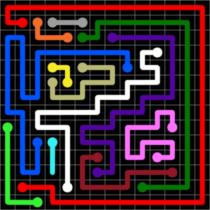 Flow Free Jumbo Pack Grid 14x14 Level 23.png