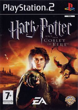 Box artwork for Harry Potter and the Goblet of Fire.