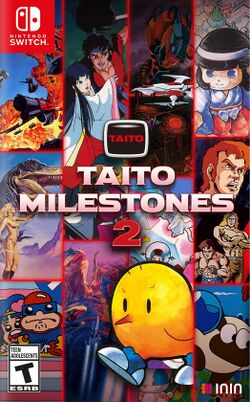 Box artwork for Taito Milestones 2.