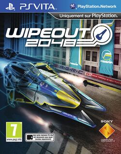 Box artwork for Wipeout 2048.