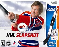 Box artwork for NHL SlapShot.