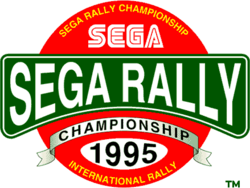 The logo for Sega Rally.