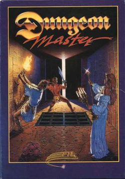 Box artwork for Dungeon Master.