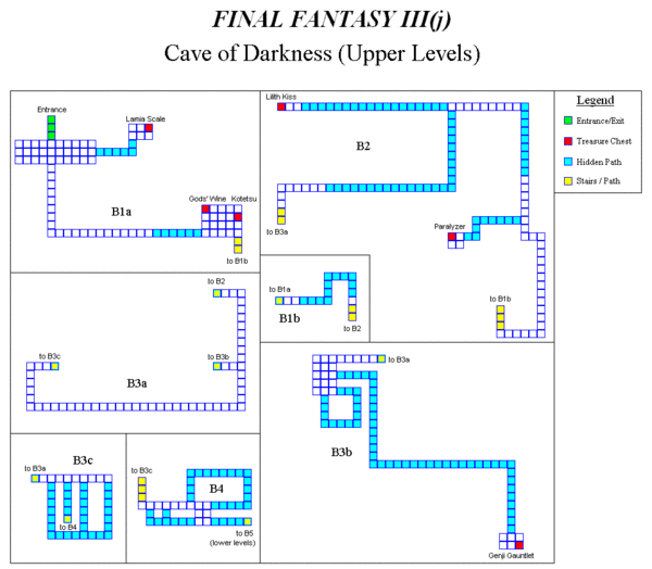 final-fantasy-iii-cave-of-shadows-strategywiki-the-video-game-walkthrough-and-strategy-guide-wiki
