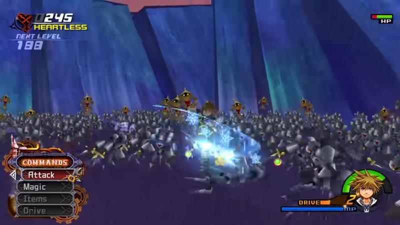 File:KH2 screen Hollow Bastion 1000 Heartless.png