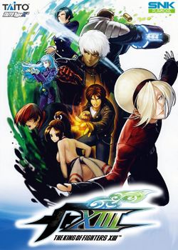 Box artwork for The King of Fighters XIII.