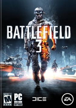 Box artwork for Battlefield 3.