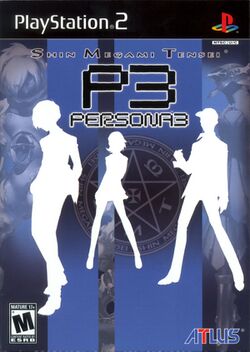 Box artwork for Shin Megami Tensei: Persona 3.