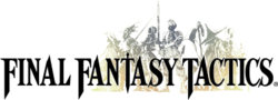 The logo for Final Fantasy Tactics.