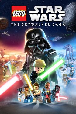 Box artwork for LEGO Star Wars: The Skywalker Saga.