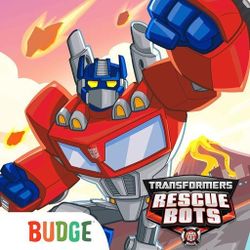 Box artwork for Transformers Rescue Bots: Disaster Dash.