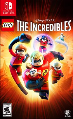 Box artwork for LEGO The Incredibles.
