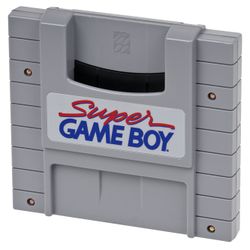 The console image for Super Game Boy.