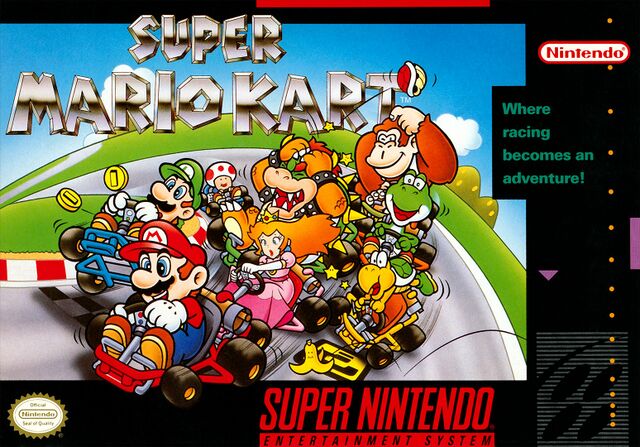 super mario kart snes techniques