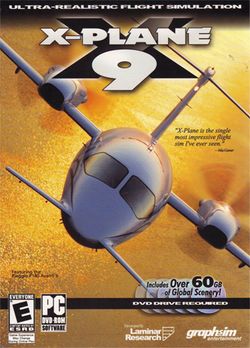 Box artwork for X-Plane.