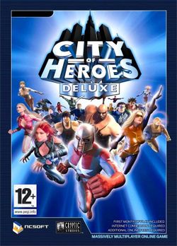 City of Heroes box artwork