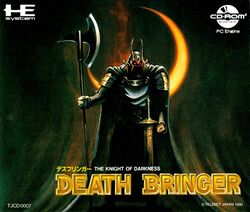 Box artwork for Death Bringer - The Knight Of Darkness.