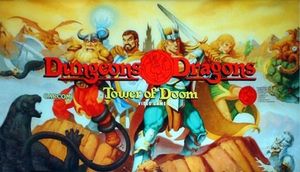 Dungeons & Dragons: Tower of Doom marquee