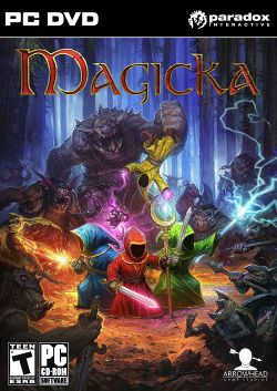 Box artwork for Magicka.