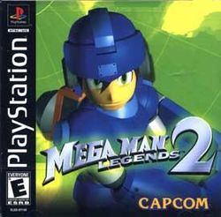 Box artwork for Mega Man Legends 2.