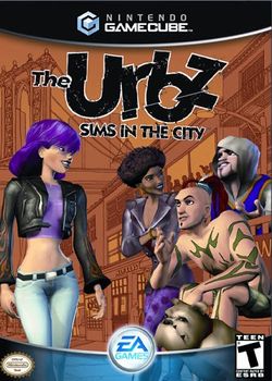 Box artwork for The Urbz: Sims in the City.