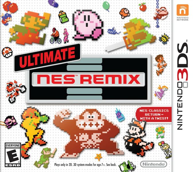 File:Ultimate NES Remix Box Art.jpg