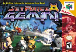 Box artwork for Jet Force Gemini.