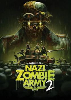 Box artwork for Sniper Elite Nazi Zombie Army 2.