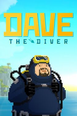 Box artwork for Dave the Diver.