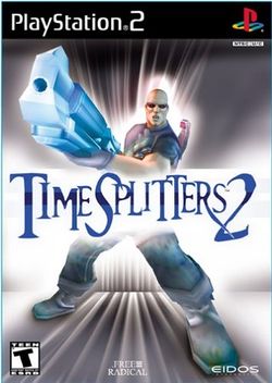 Box artwork for TimeSplitters 2.