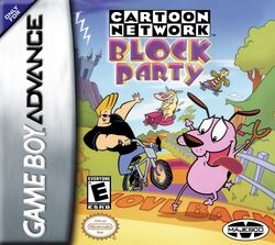 Box artwork for Cartoon Network Block Party.