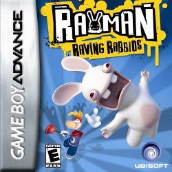 Box artwork for Rayman: Raving Rabbids.