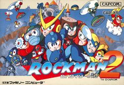 Box artwork for Mega Man 2.