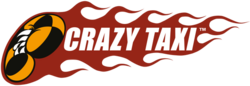 The logo for Crazy Taxi.