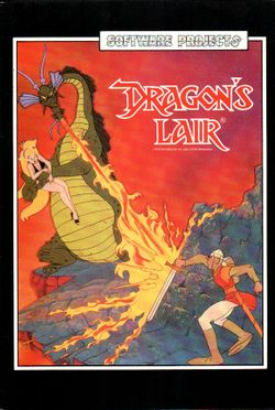 Box artwork for Dragon's Lair.