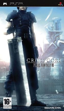 Box artwork for Crisis Core: Final Fantasy VII.