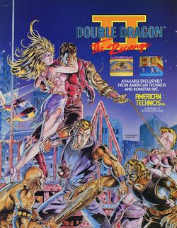Box artwork for Double Dragon II: The Revenge.